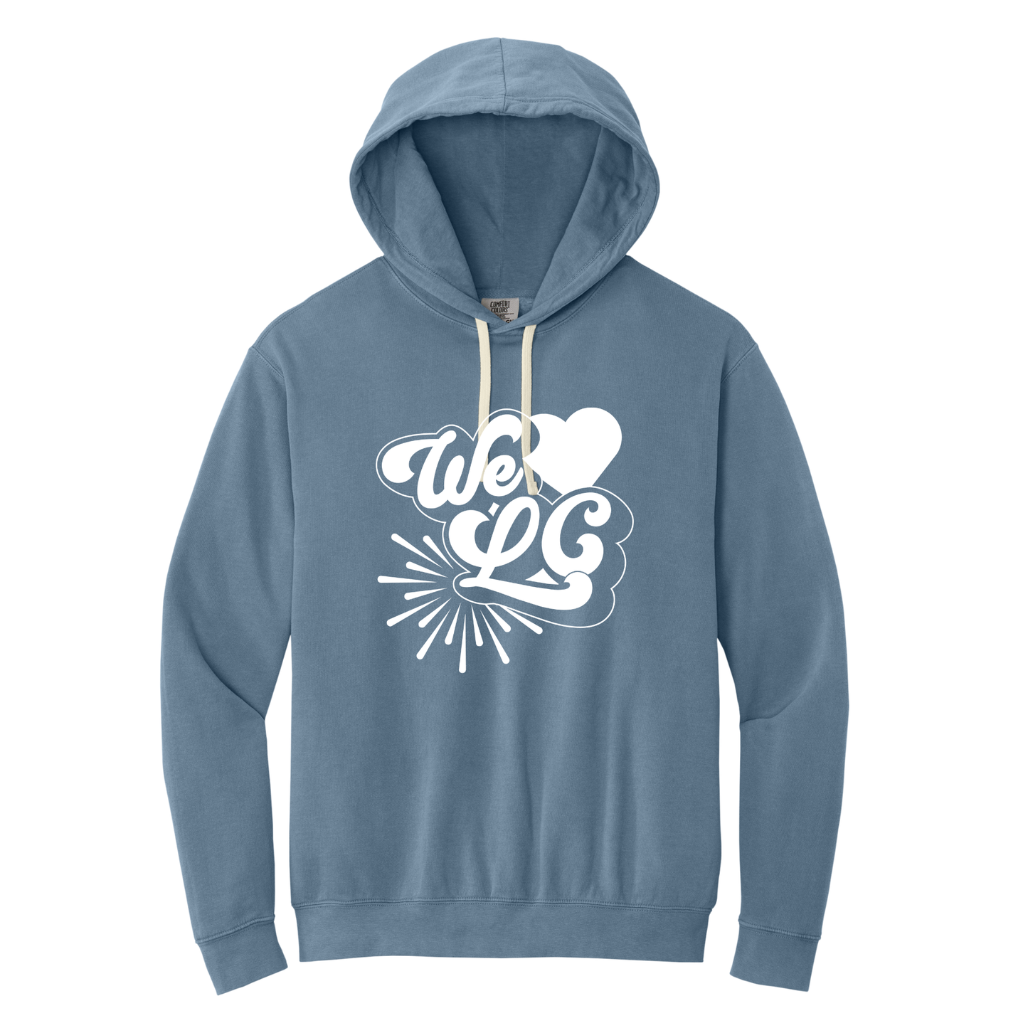 We ❤️ LC Hoodie — Comfort Colors 1467