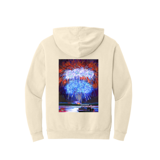 Nate Michaels Fireworks Over Lake Cumberland Hoodie